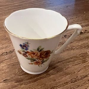 One Royal Buxton English Bone China, Espresso Cups 2.25x1.75in numbered floral